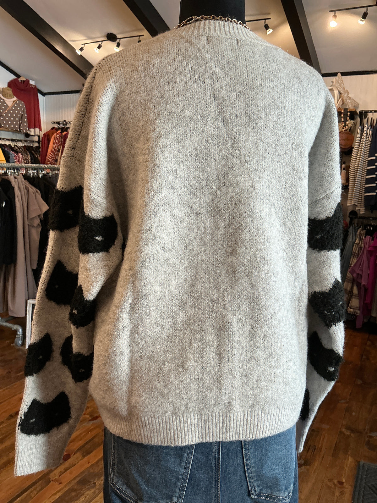 Black Cat Sweater