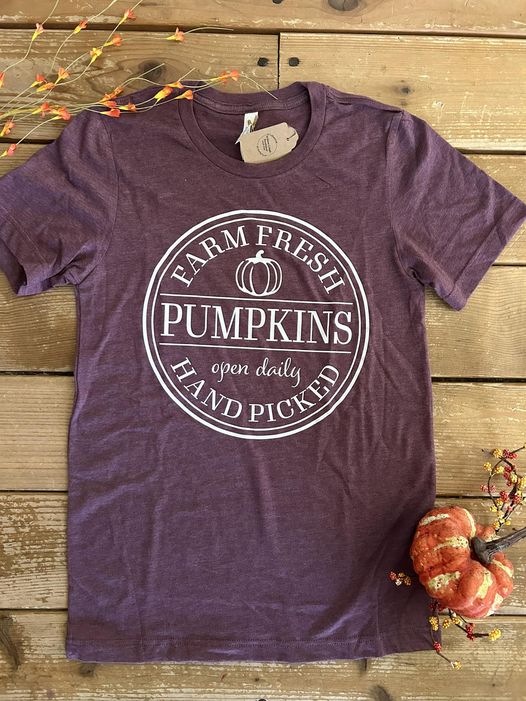 Farm Fresh Pumpkin Shirt