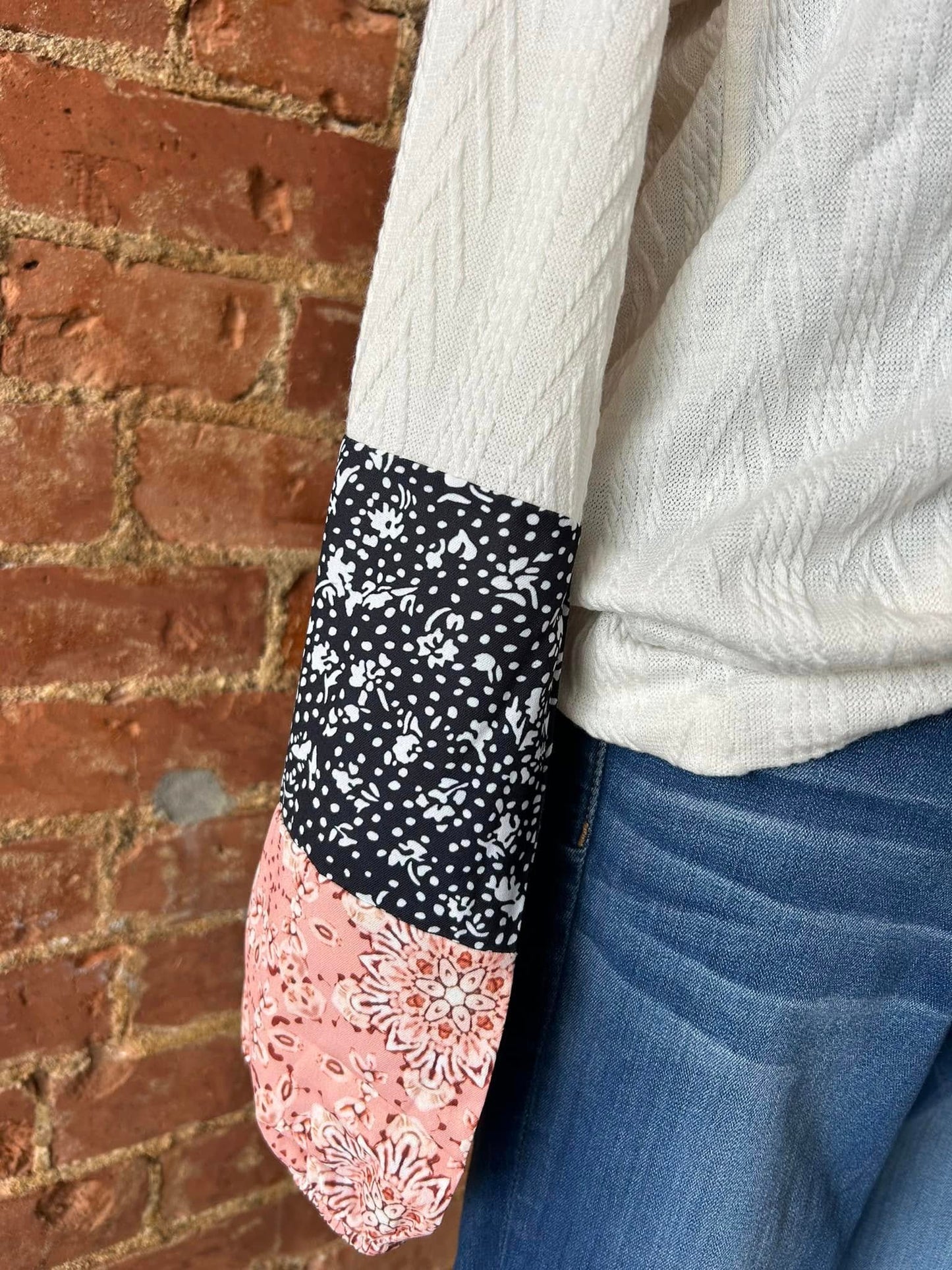 Floral Patchwork Top