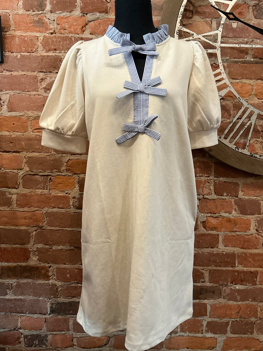 Bow Tie Dress w/ pockets