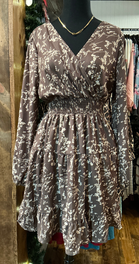 Floral Tiered Dress