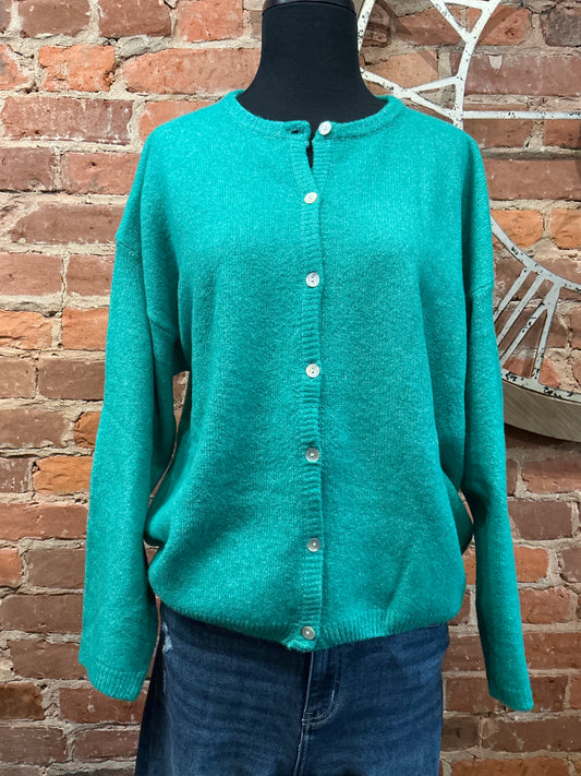 Soft Oversized button down Cardigan