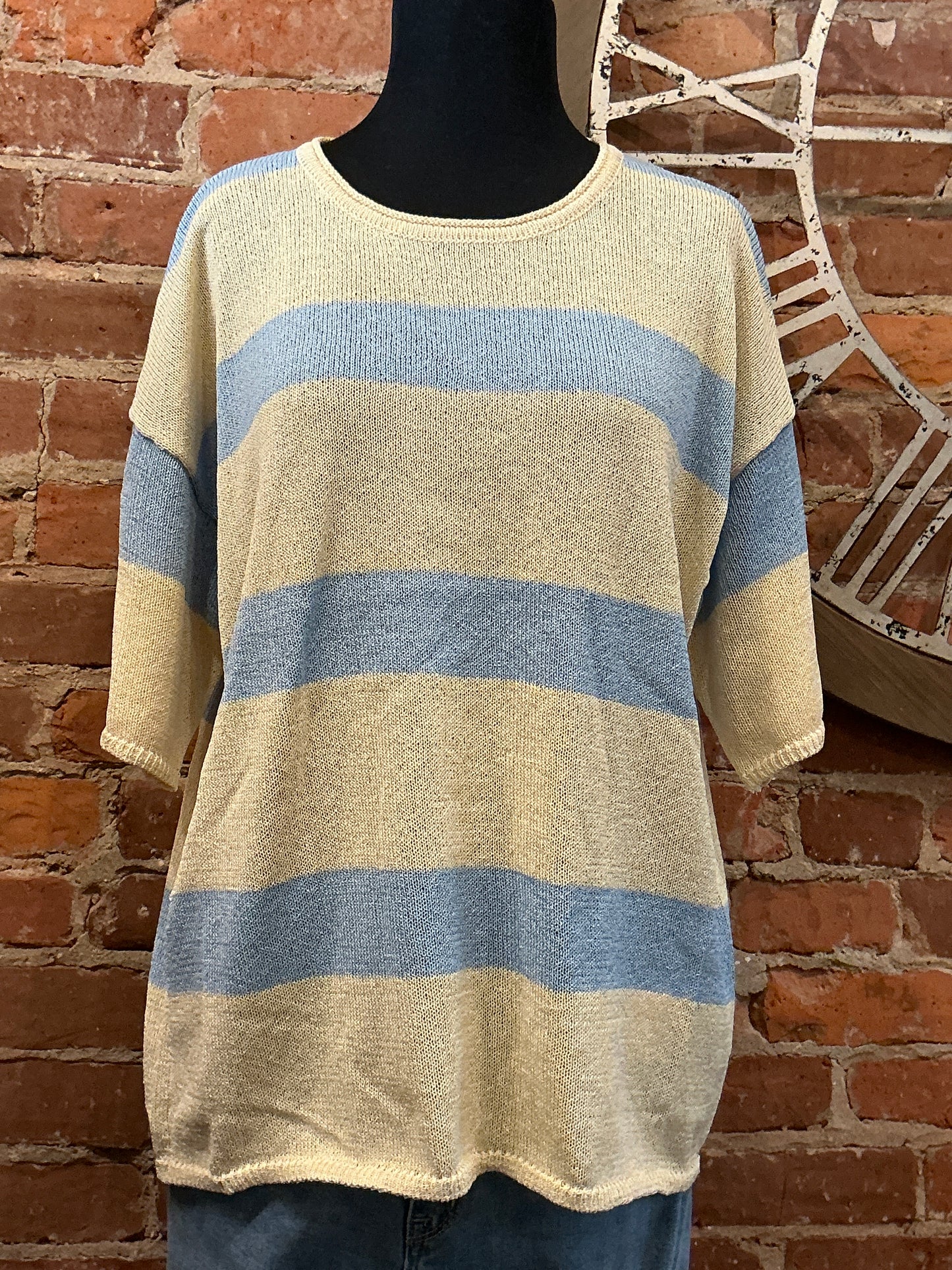 Light Weight Striped Sweater