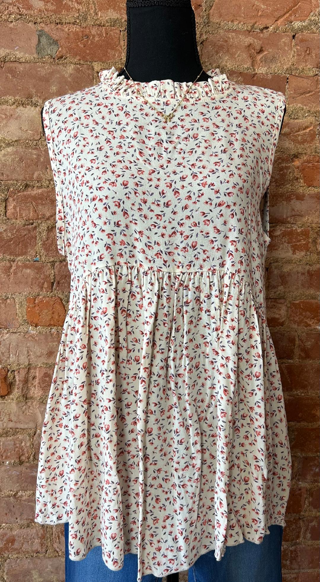 Floral Print Tank