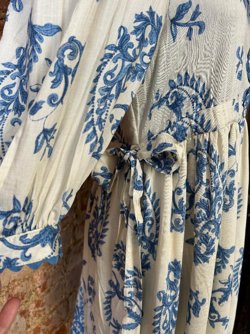 Floral Print Button Down Dress